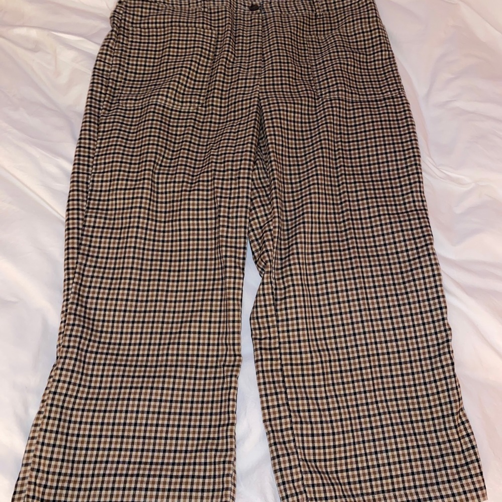 Who What Wear plaid trousers